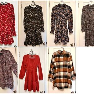 Floral and Plaid Dress Collection